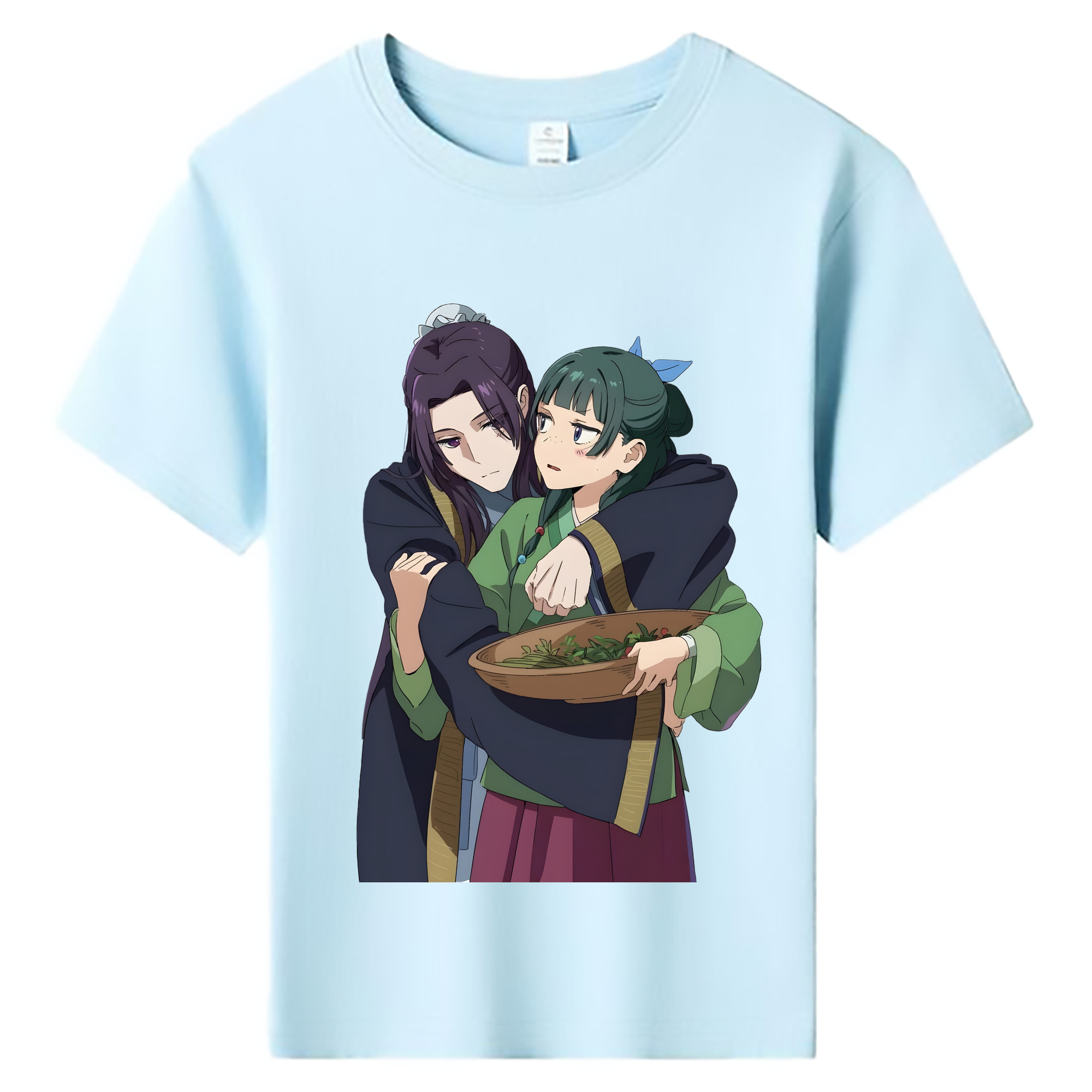 （画像用） 薬屋のひとりごと The Apothecary Diaries 綿100％キッズTシャツ（フロントプリント）